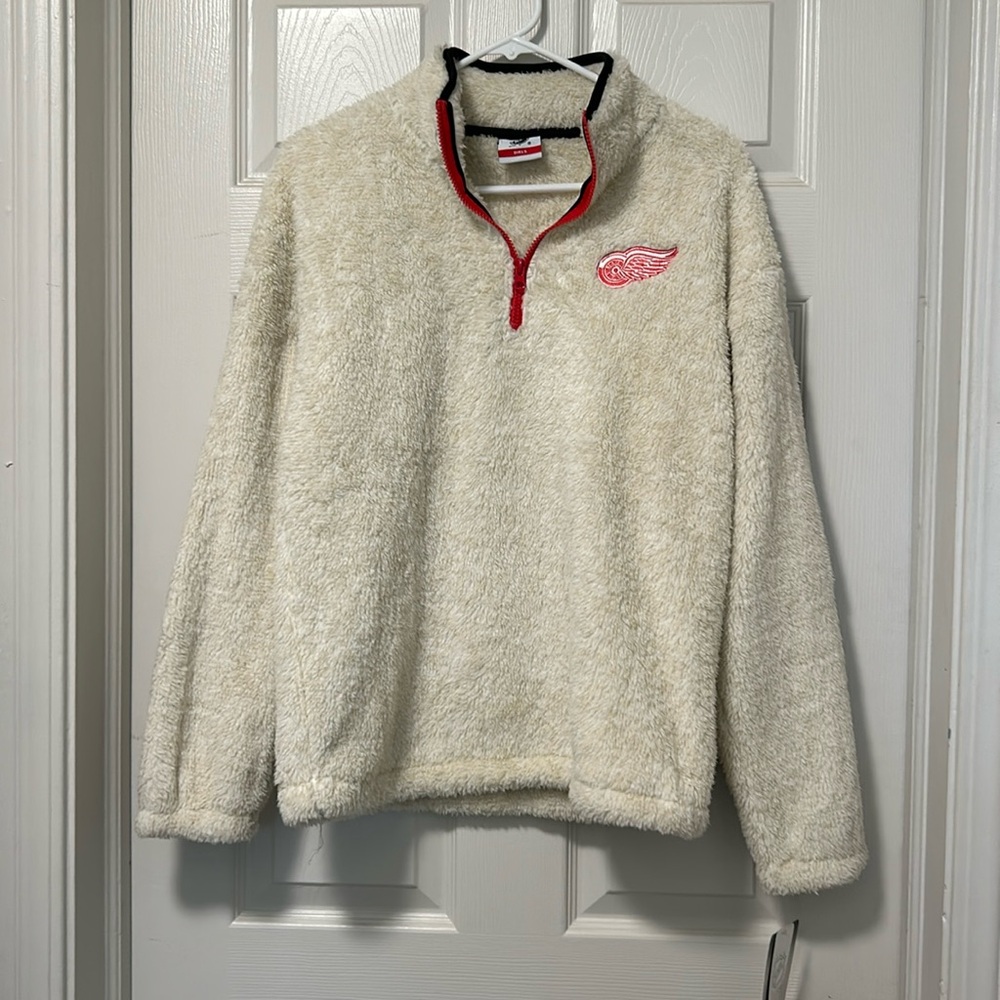 Detroit Red Wings Girls Fleece Quarter Zip